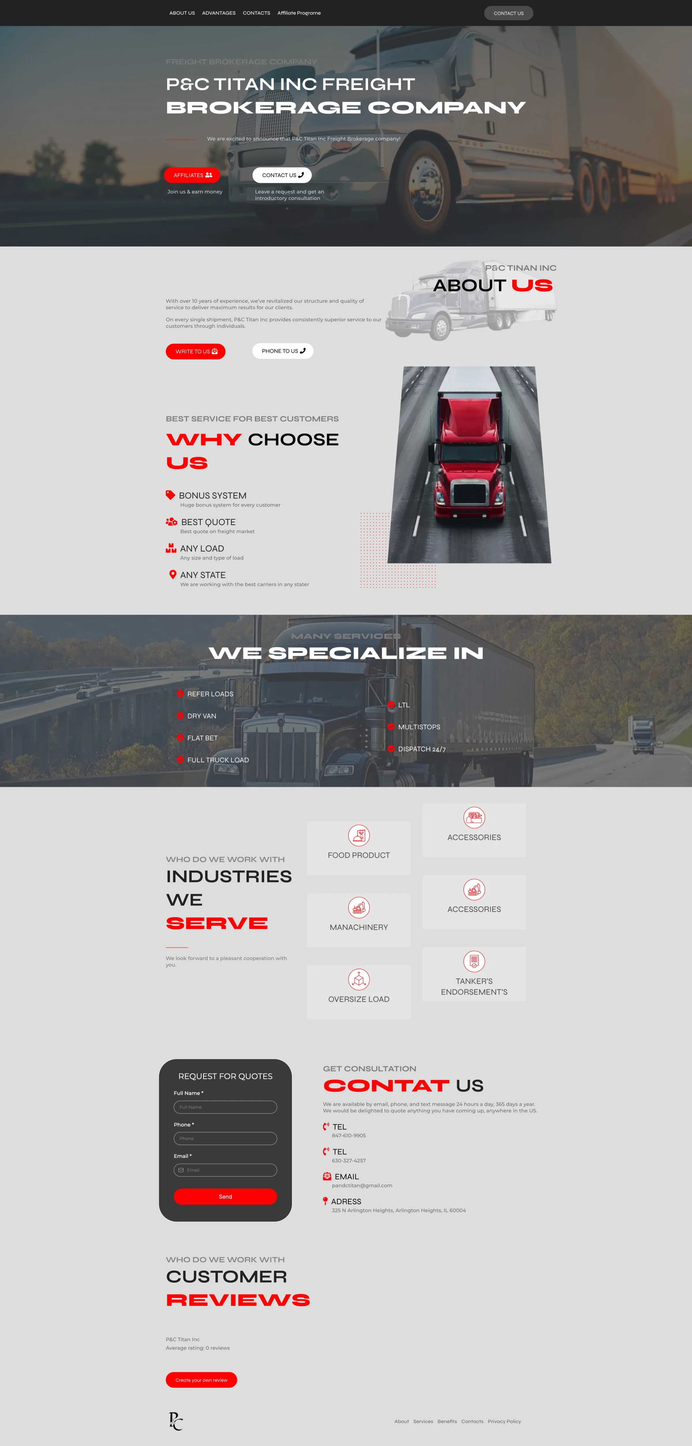 P&C Titan Freight